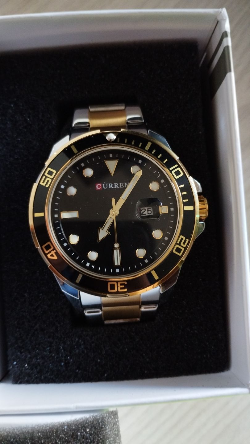 Customer photo review of Curren Sub® orologio uomo acciaio