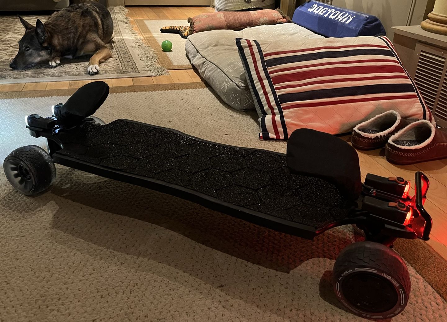 Customer photo review of Handle for Backfire Electric Skateboards & Longboards