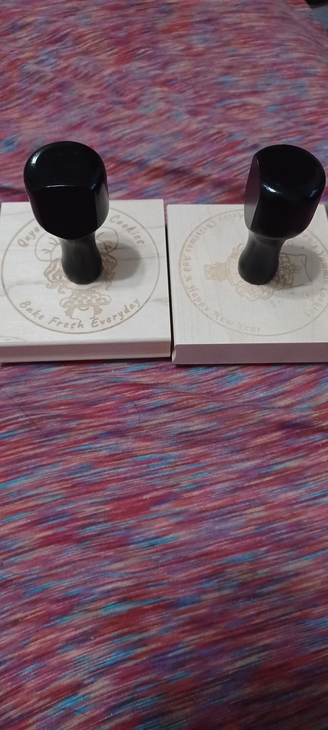 Customer photo review of Wood Stamp