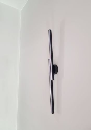 Customer photo review of Long Strip LED Black Flush Mount