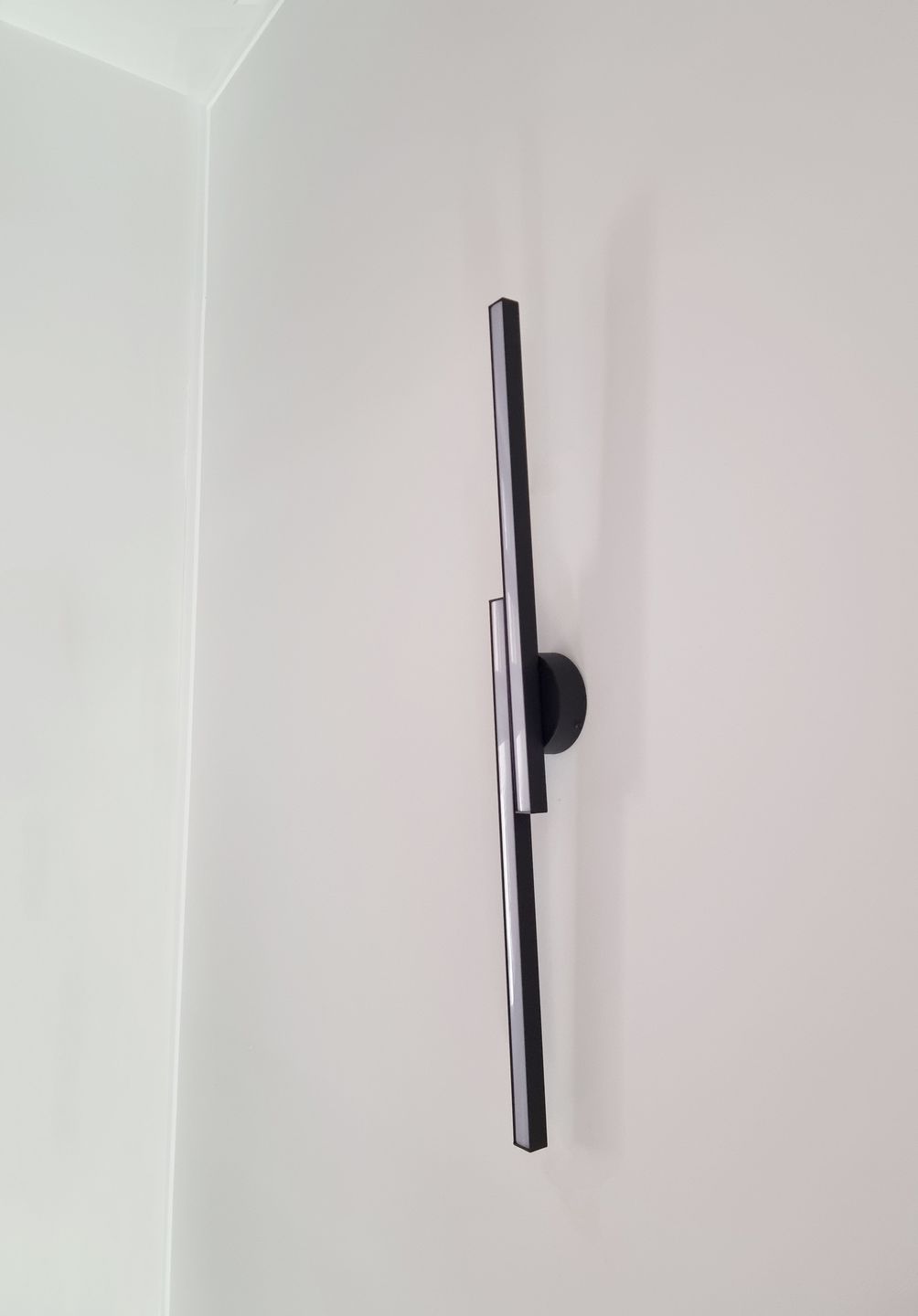 Customer photo review of Long Strip LED Black Flush Mount