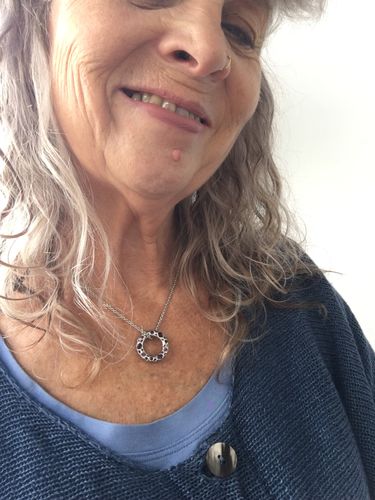 Customer photo review of Paperlink Eternity Bracelet