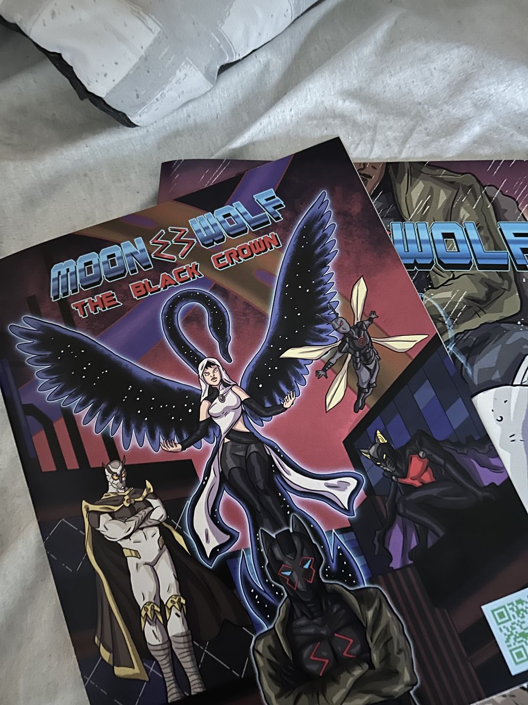 Customer photo review of Custom Comic Book – Turn Your Story Into a Fully Illustrated Comic