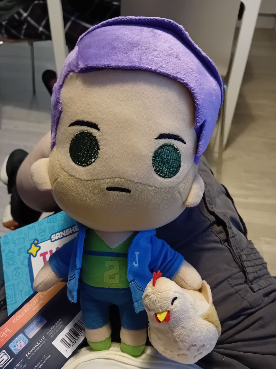 Customer photo review of Stardew Valley - Shane Collector's Plush