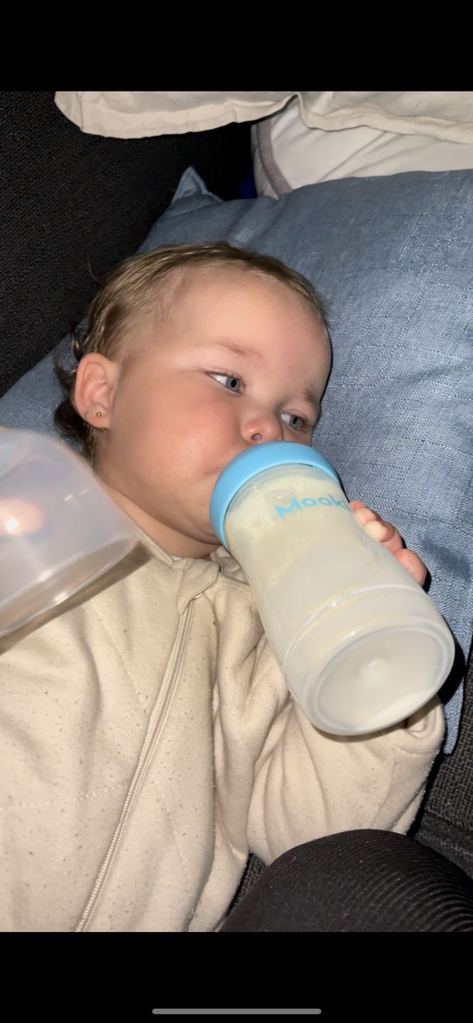 Customer photo review of The One Sippy Teat Cup 250ML (9M+) (Twin Pack)