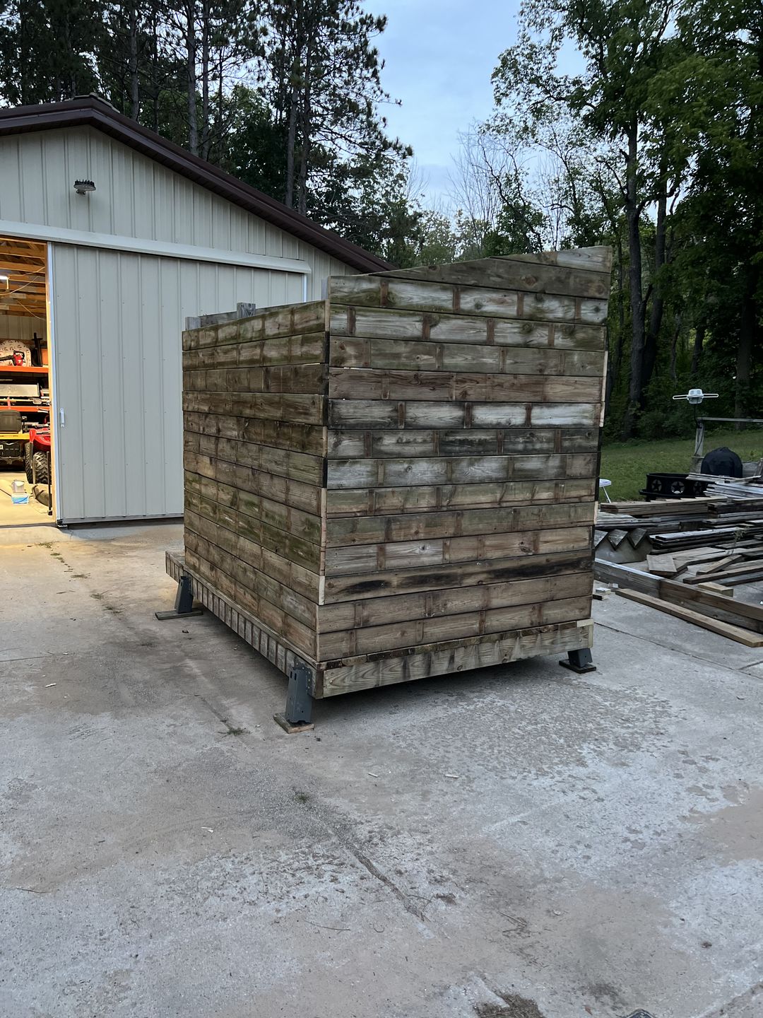 Customer photo review of Platform Brackets