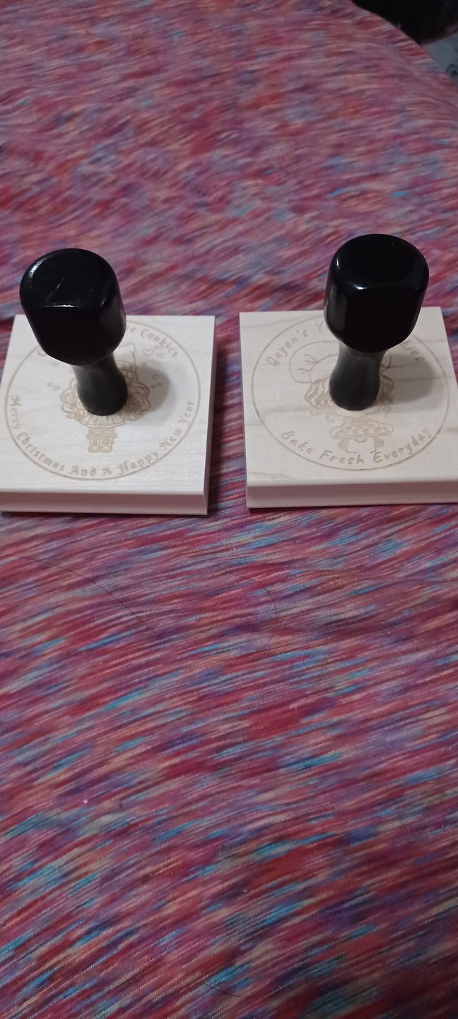 Customer photo review of Wood Stamp