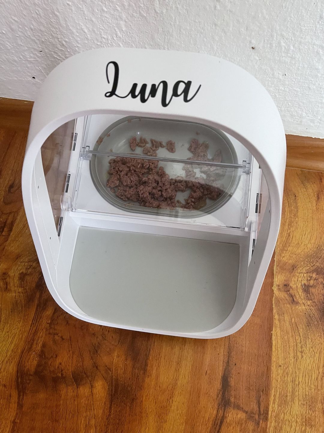 Customer photo review of Namensaufkleber für SureFeeds