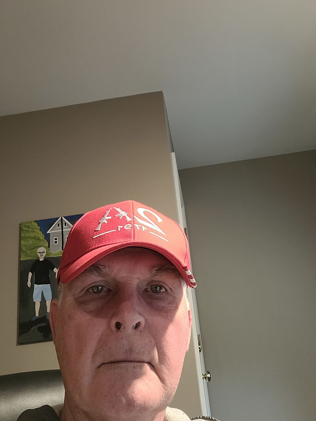 Customer photo review of 2nd Amendment 2A Limited Edition Red Embroidered Hat