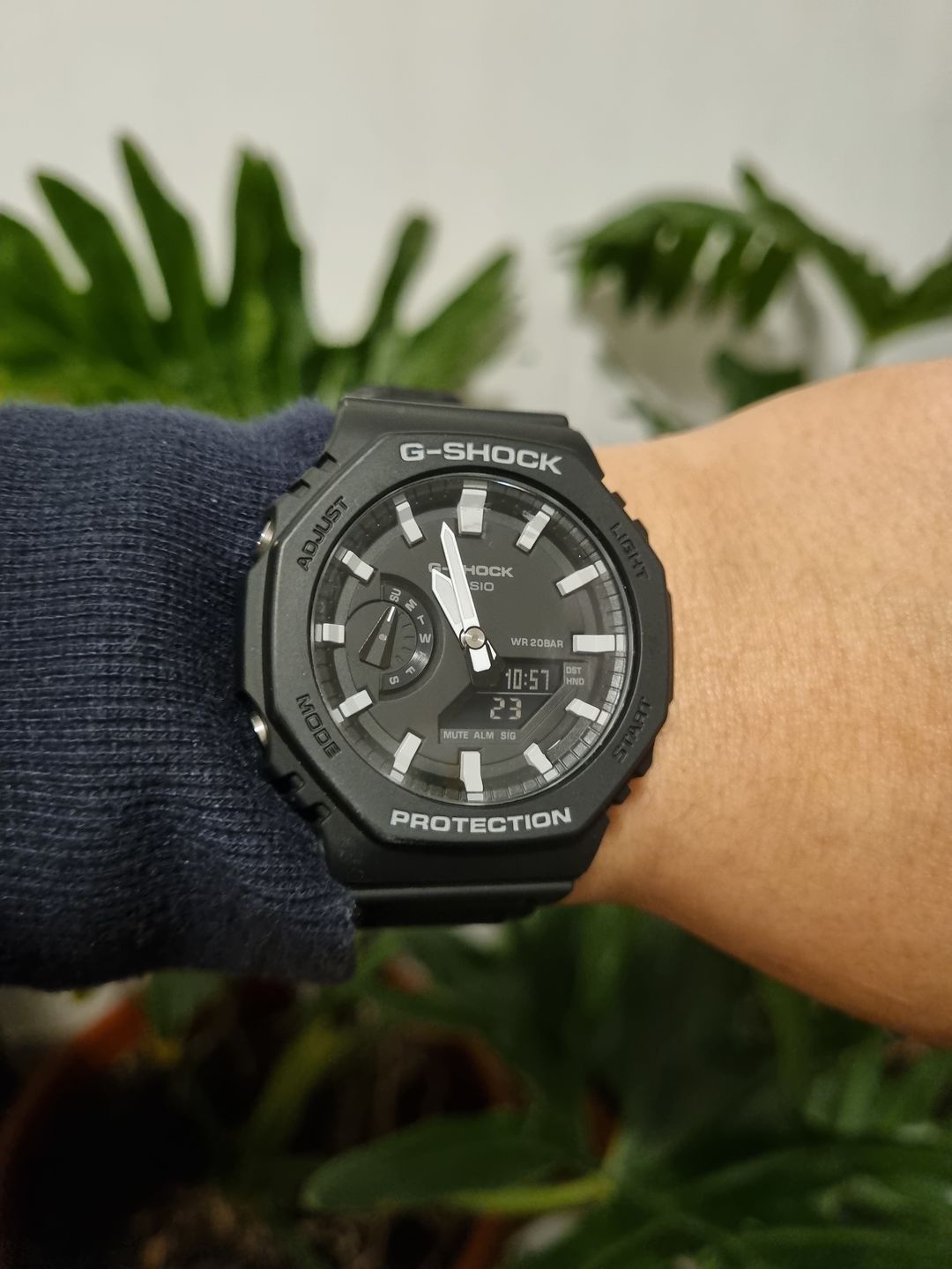 Customer photo review of Reloj Casio G-Shock Royal Oak "Casioak" GA-2100-1ADR Carbon Core Negro