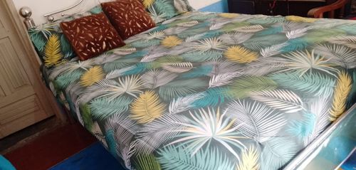 Customer photo review of Peona Leaves-Bed Sheet Set