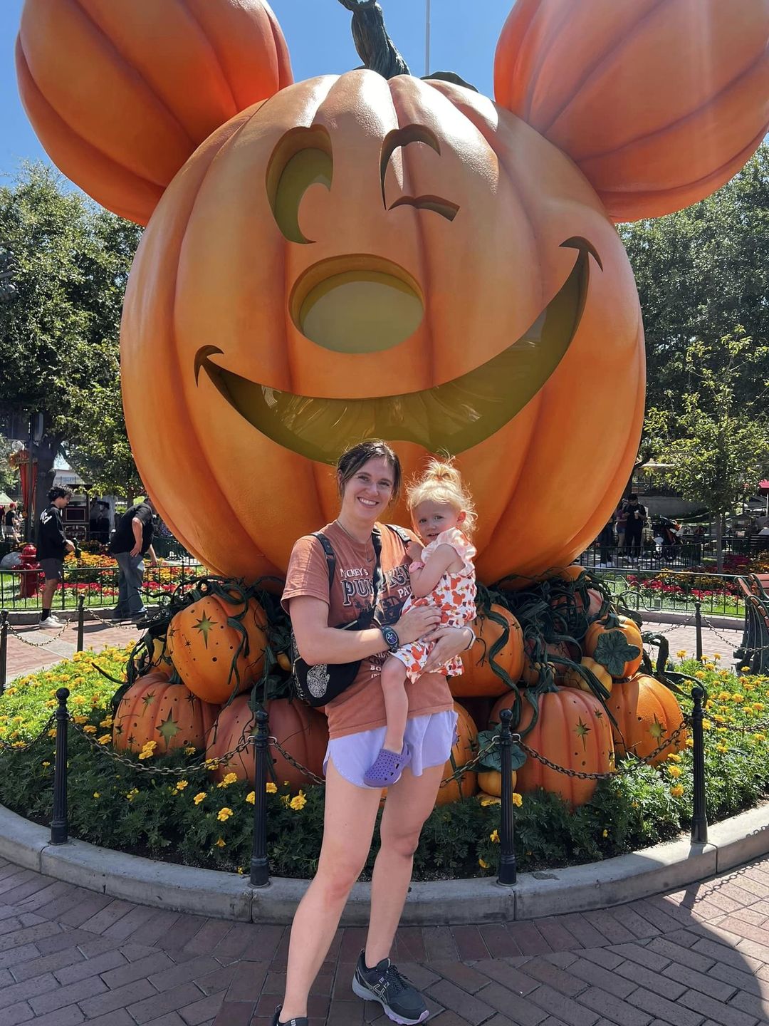 Customer photo review of Mickey's Pumpkin Patch Shirt