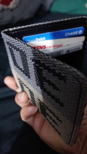 Customer photo review of Bride Wallet - Gray