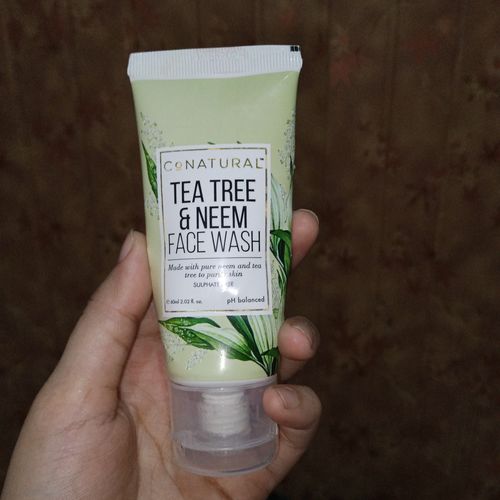 Customer photo review of Tea Tree & Neem Face Wash