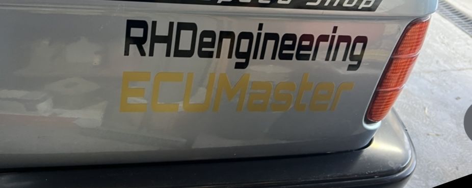 Customer photo review of Custom Text Decal (30cm)