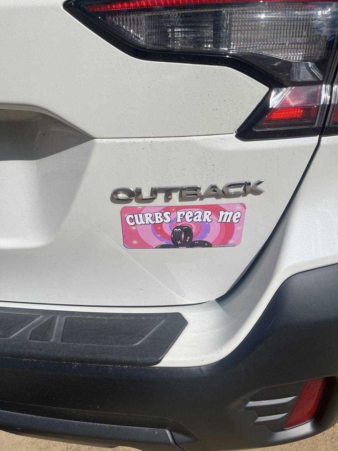 Customer photo review of Curbs Fear Me