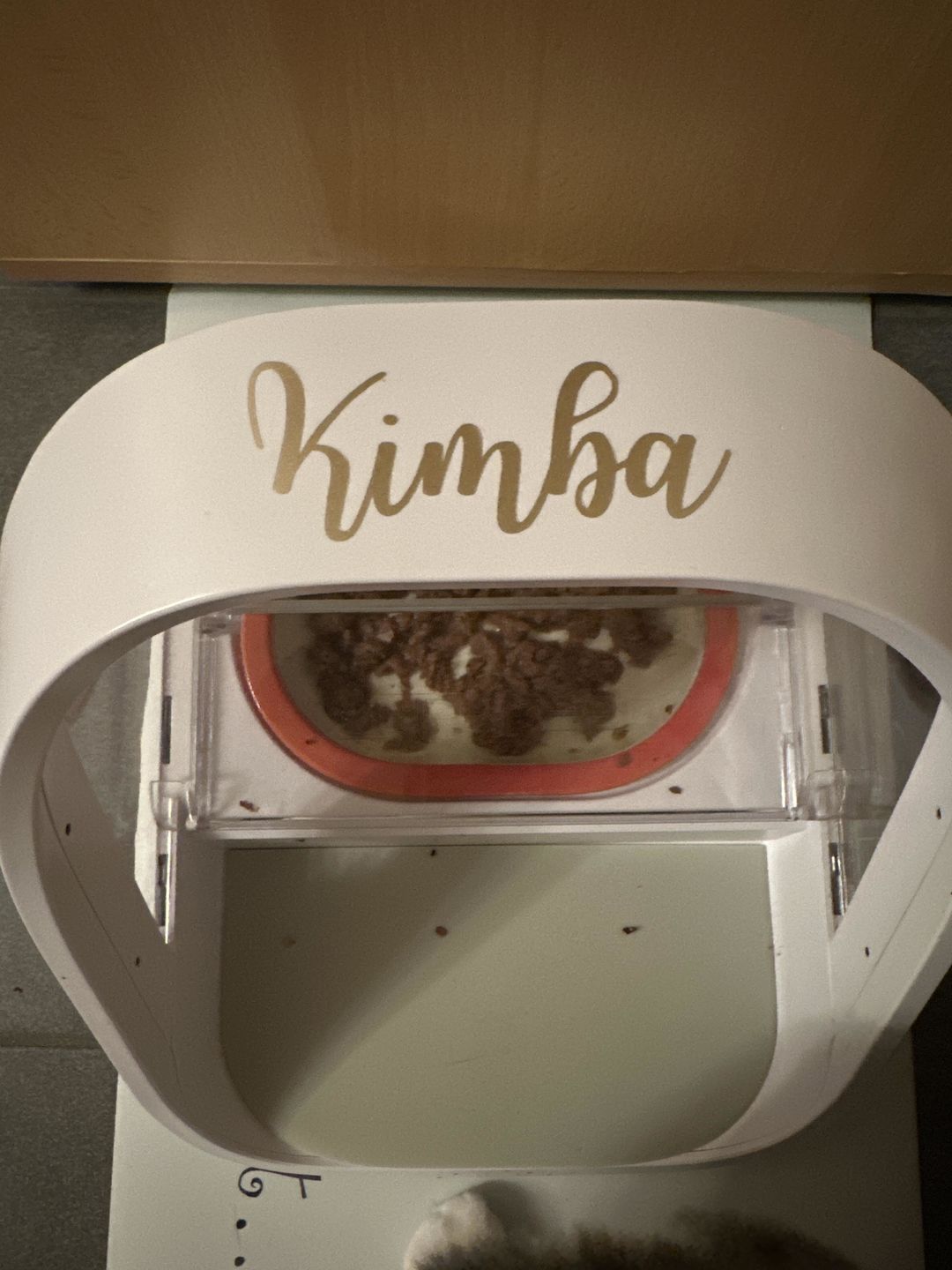 Customer photo review of Namensaufkleber für SureFeeds