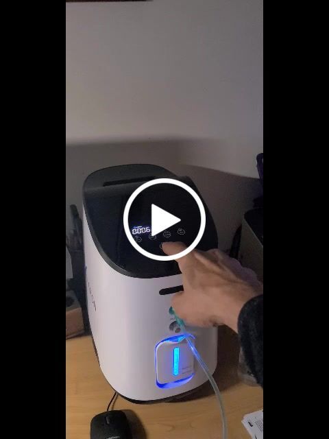 Customer video review of VARON 1-7L/min Home Oxygen Concentrator VH-2