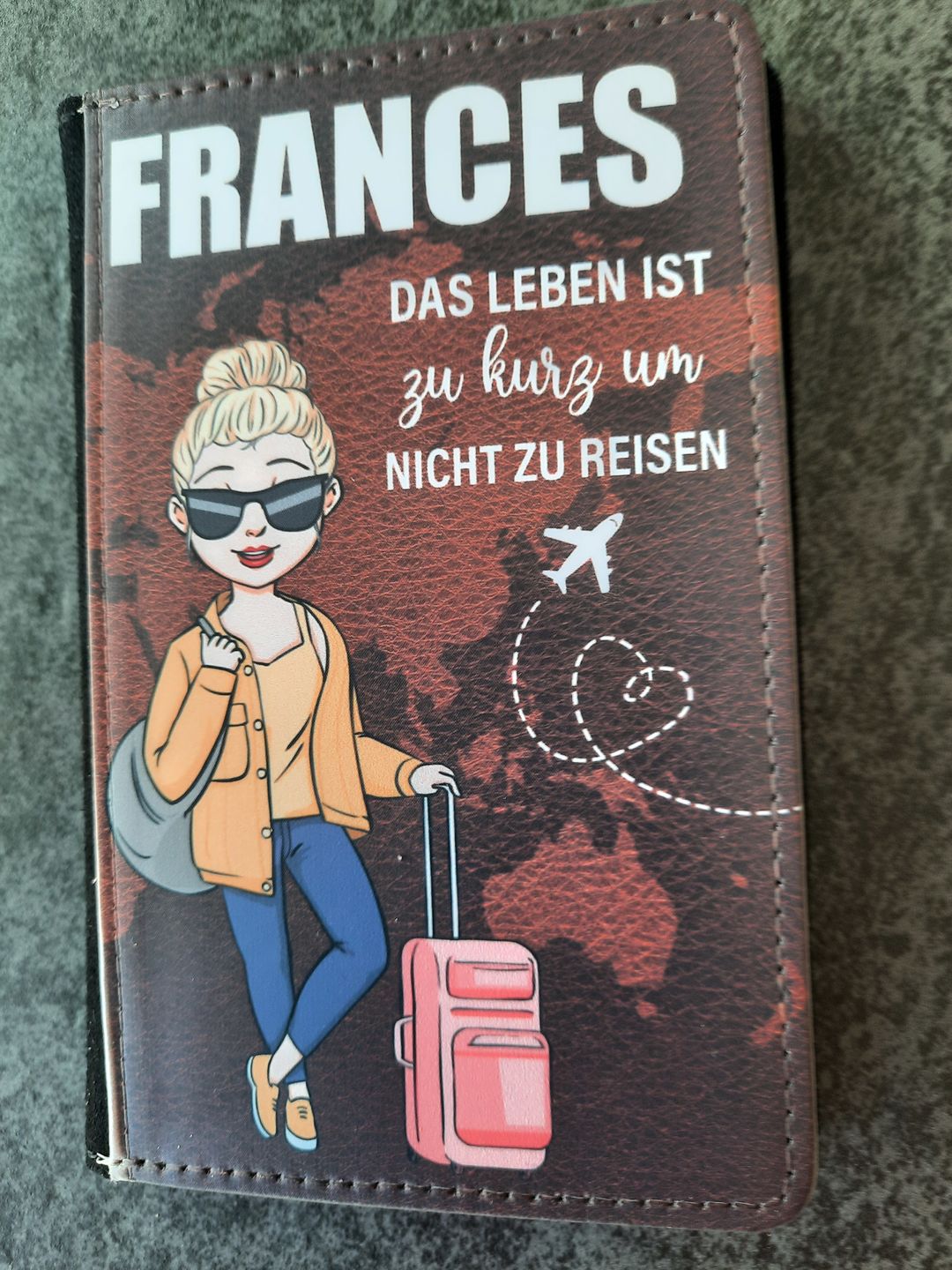 Customer photo review of Auf Reisen - Individuelle Reisepasshülle