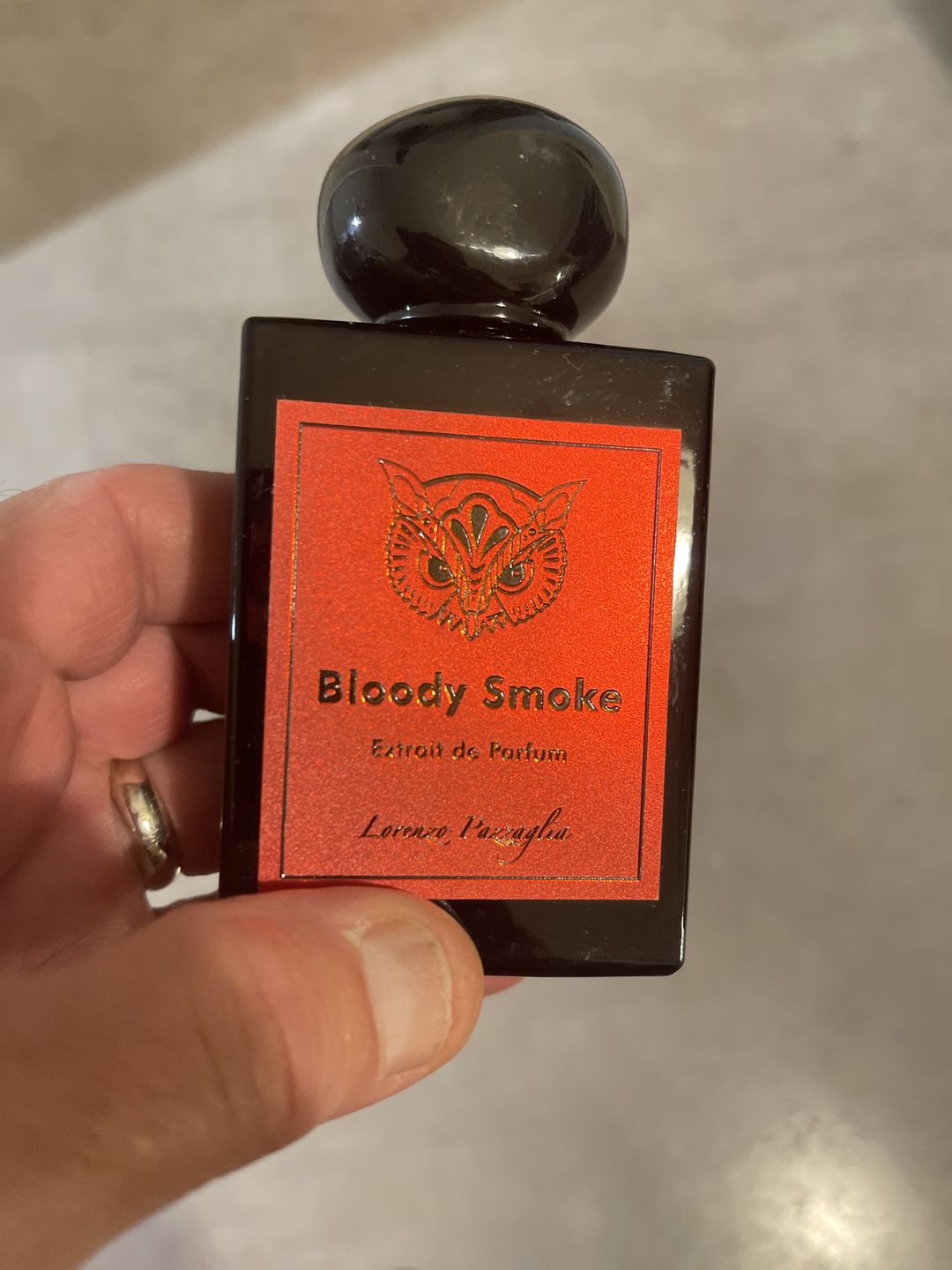 Customer photo review of LORENZO PAZZAGLIA - BLOODY SMOKE
