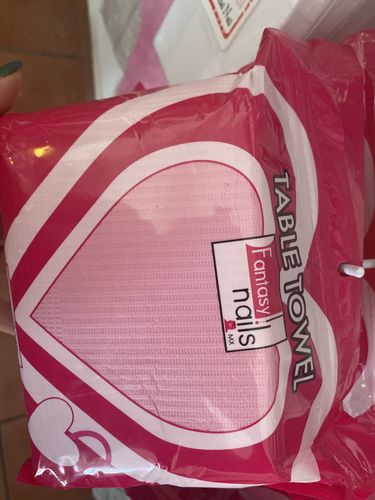Customer photo review of Table Towel 25 pzas Fantasy Nails