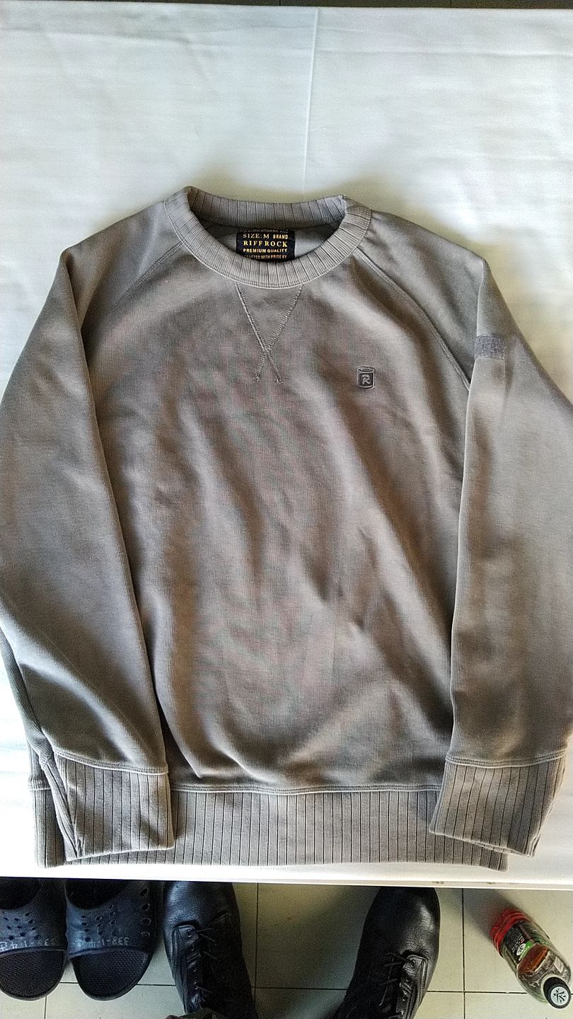 Customer photo review of オーダーメイドリブ　クルーネックスウェット