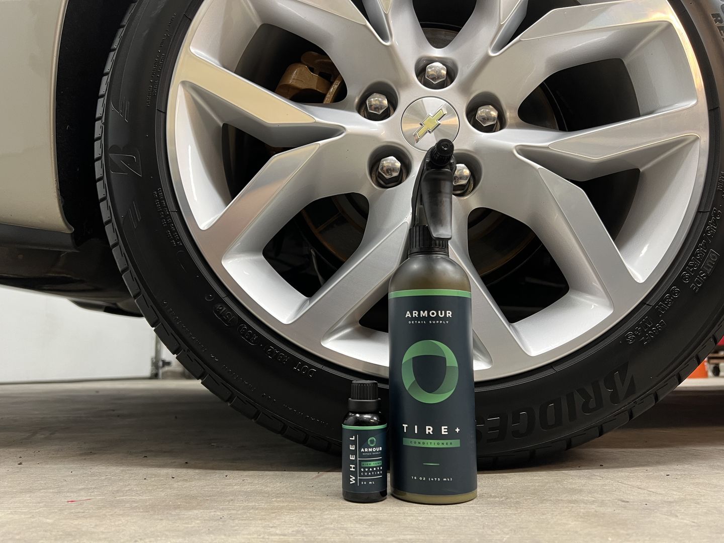 Customer photo review of Wheel Coating