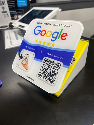 Customer photo review of Google Reviews - Plate
