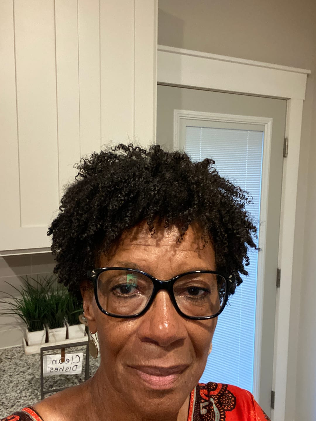 Customer photo review of Wash and Go Flaxseed Gel with Medium Hold for Curly Hair