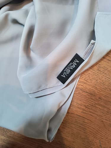 Customer photo review of Medina Silk Hijab - Whiskers