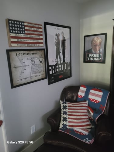 Customer photo review of Trump Mugshot 16" x 20" Poster