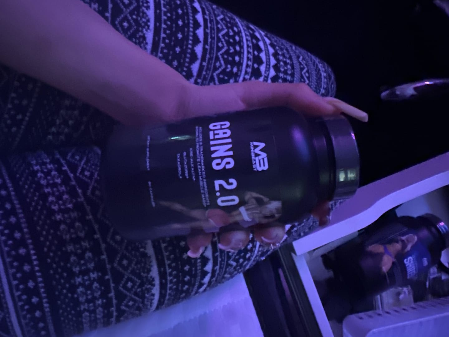 Customer photo review of Gains 2.0