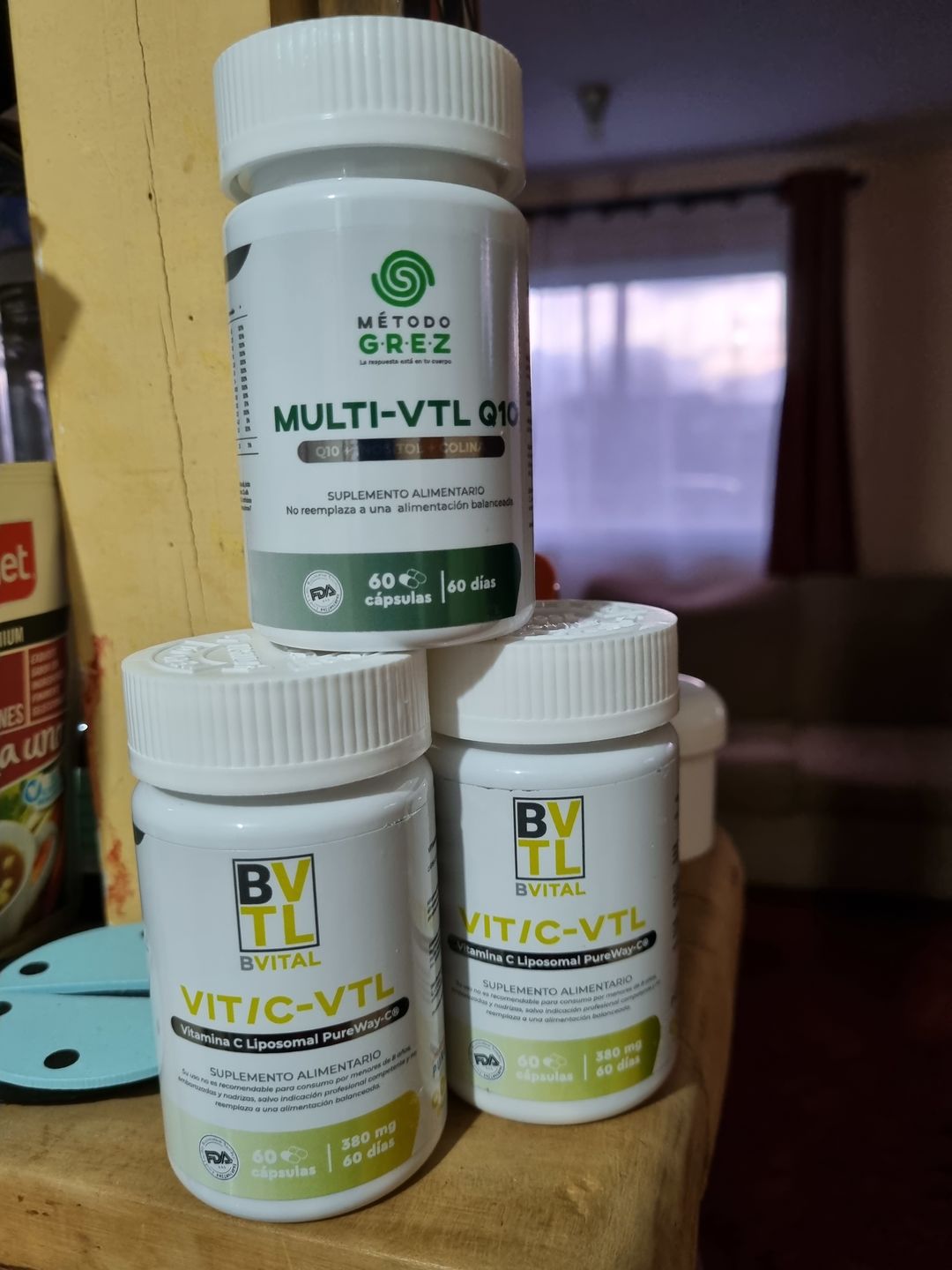 Customer photo review of MULTI-VITAL Q10 - Vitaminas + Q10 + Inositol + Colina - 30 cápsulas