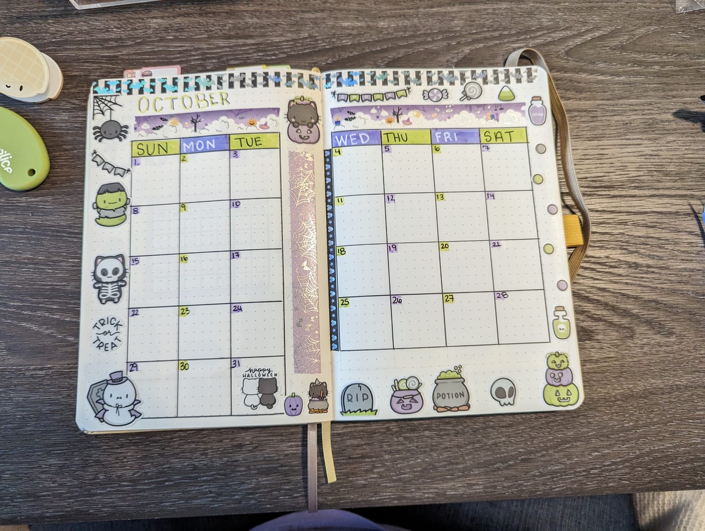 Customer photo review of Happy Halloween! Sticker Sheet