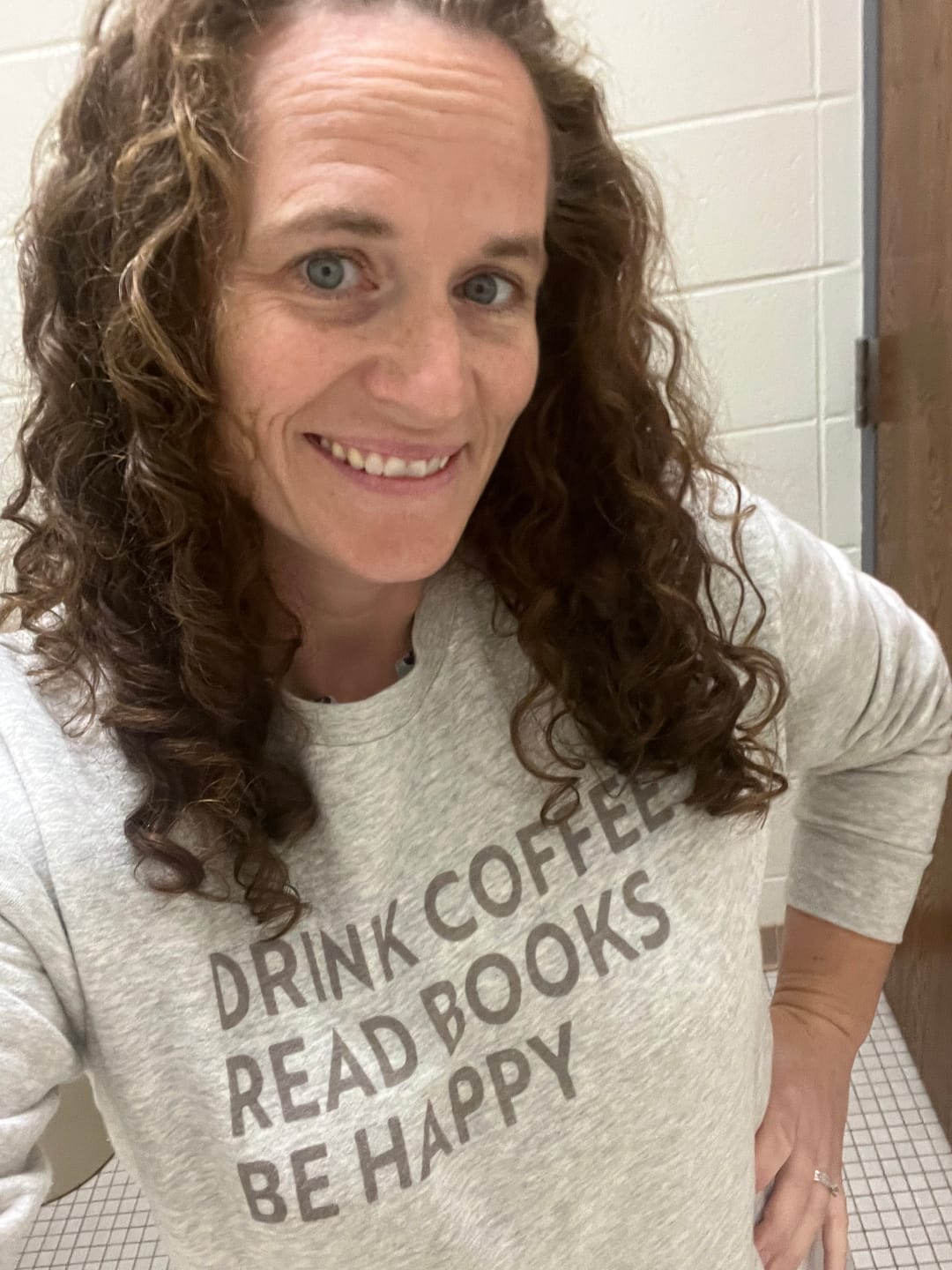 Customer photo review of Drink Coffee Read Books Be Happy