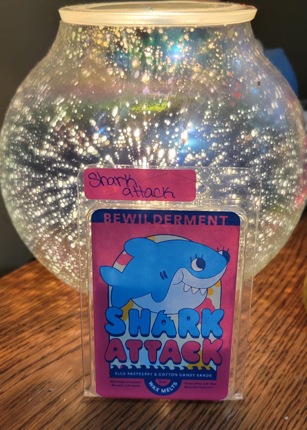 Customer photo review of Shark Attack Wax Melts