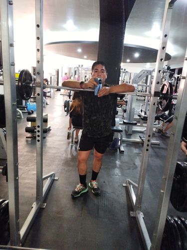 Customer photo review of Performance Shorts 2.0 - Army Green