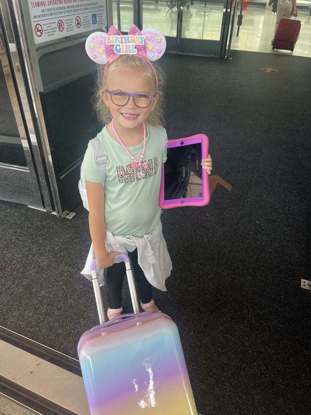 Customer photo review of Birthday Girl Mickey Ears
