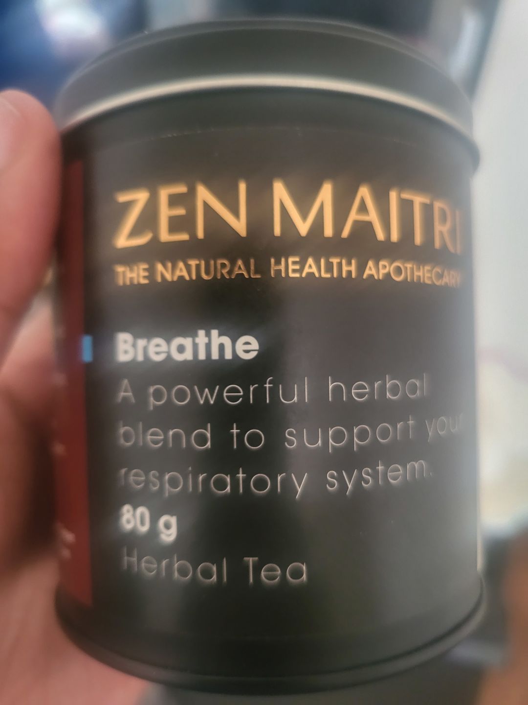 Customer photo review of Breathe Tea for Respiratory Support (80g)