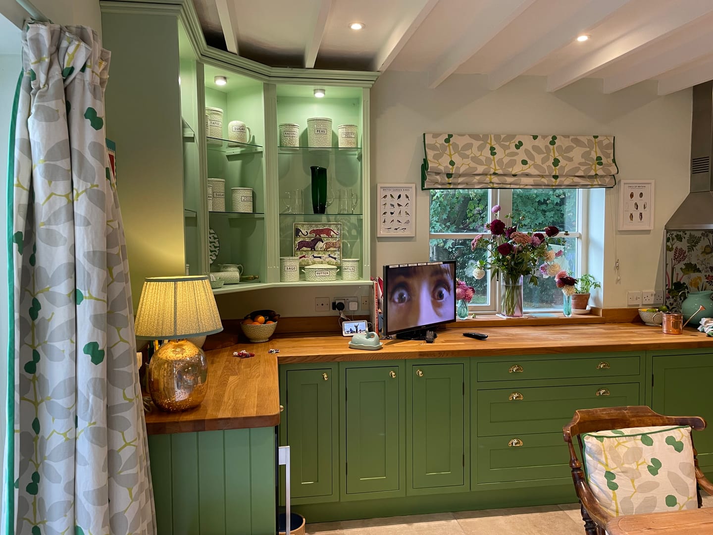 Customer photo review of Classic Polished Brass Cupboard Handles
