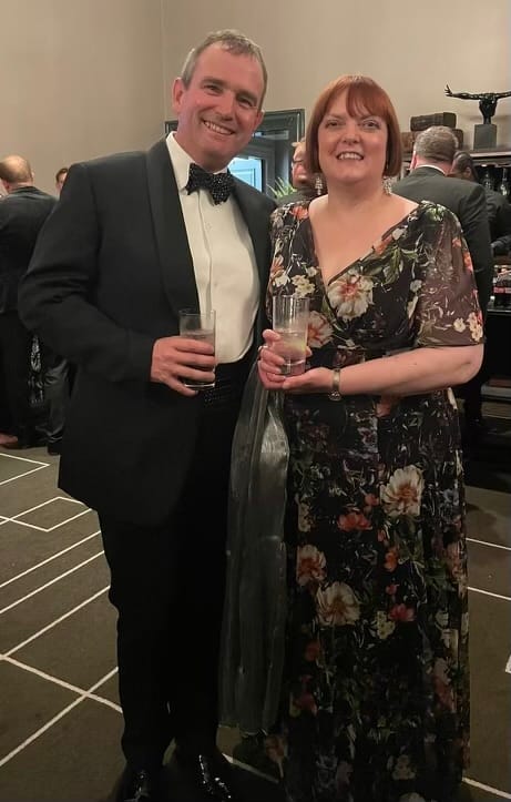 Customer photo review of Isabelle Black Terracotta Float Sleeve Maxi Dress