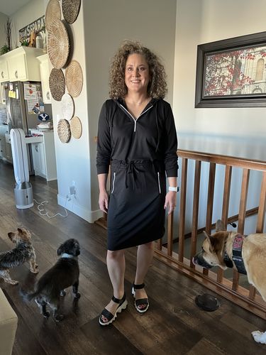 Customer photo review of Brigitte Brianna Essential Dress