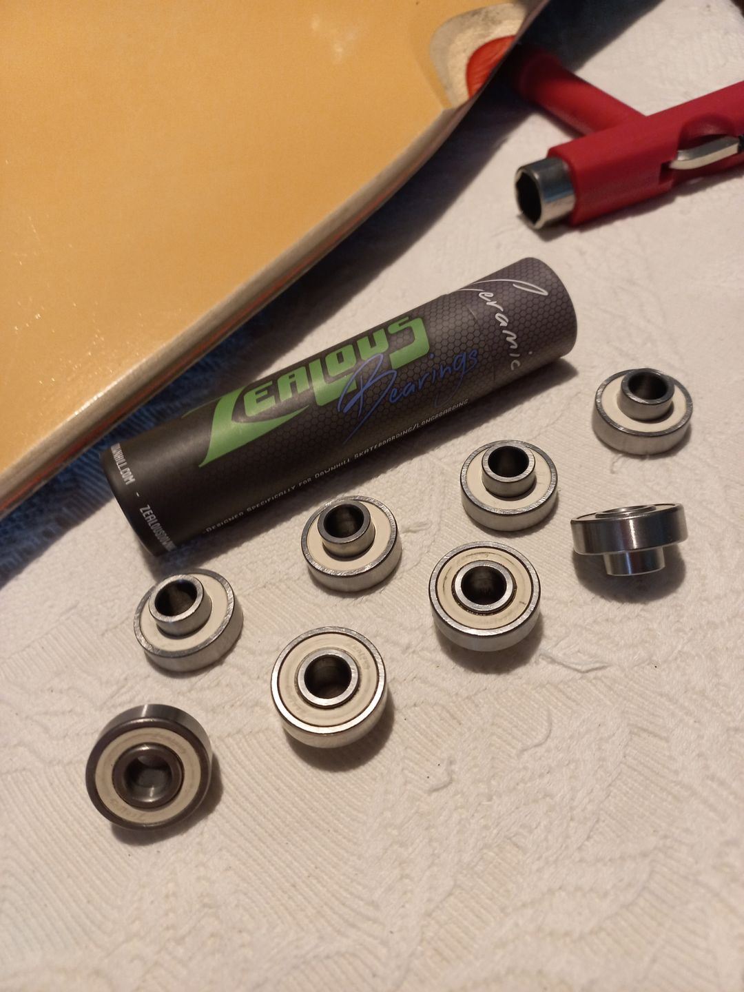 Customer photo review of Zealous Ceramic Built-In Bearings