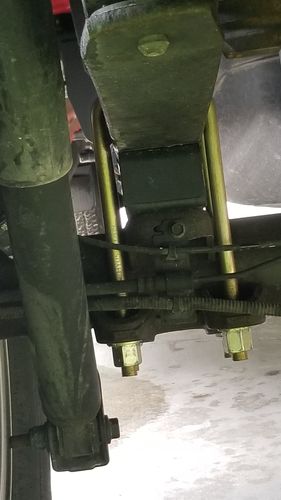 Customer photo review of For 2004-2020 Ford F150 2WD/4WD 2" Rear Lift Kits With Ubolts and Block