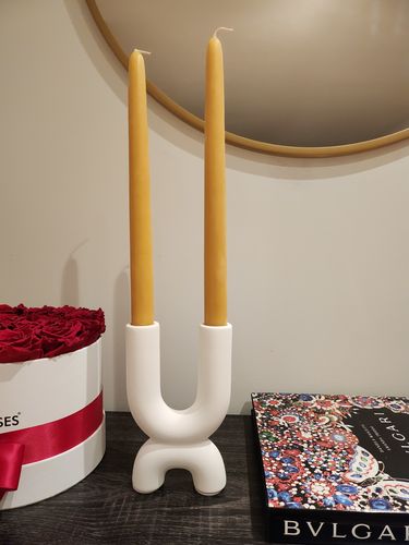 Customer photo review of Nordic Ceramic Candle Holder
