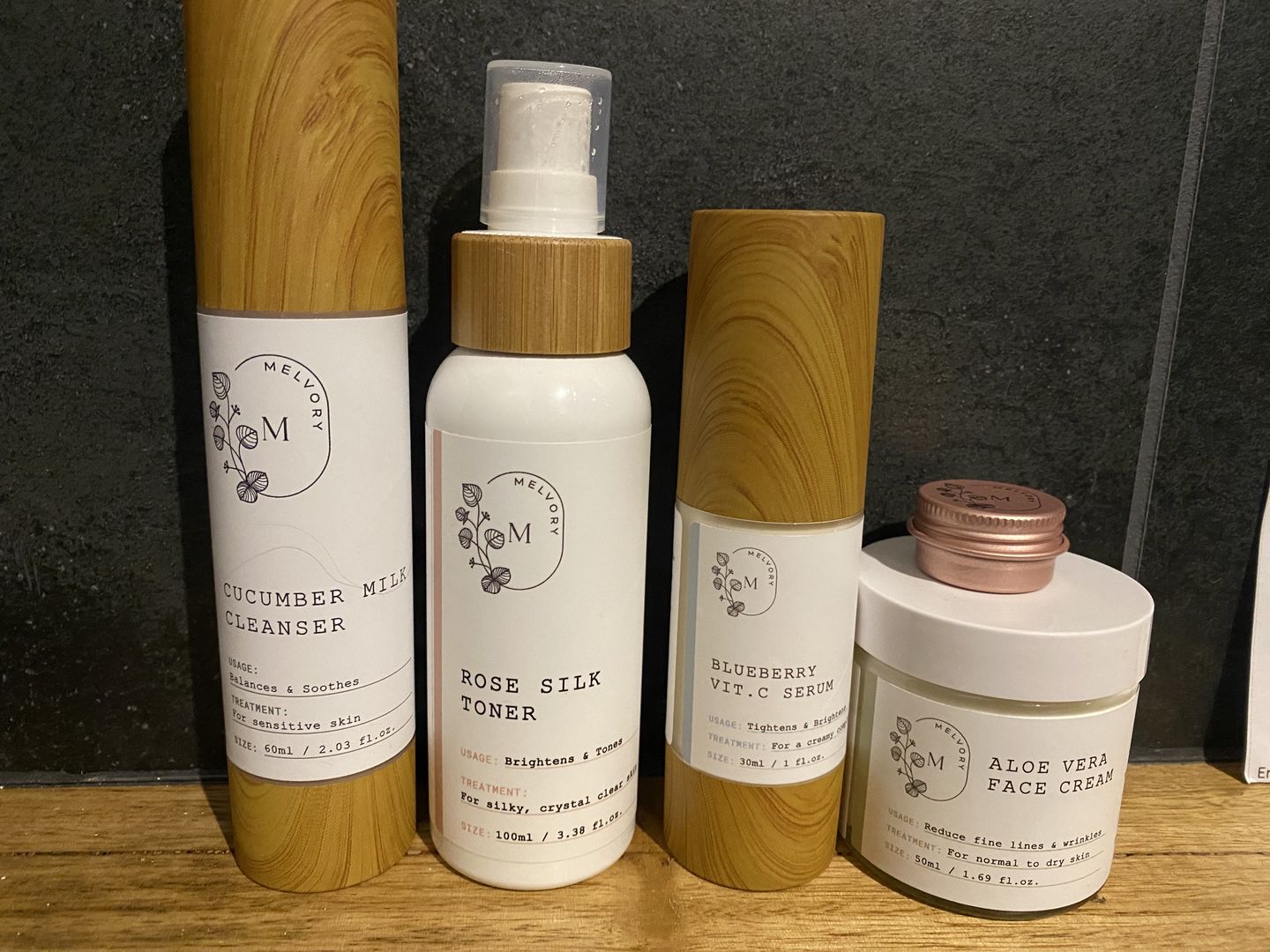 Customer photo review of Cleopatra Beauty Set (Dry Skin)