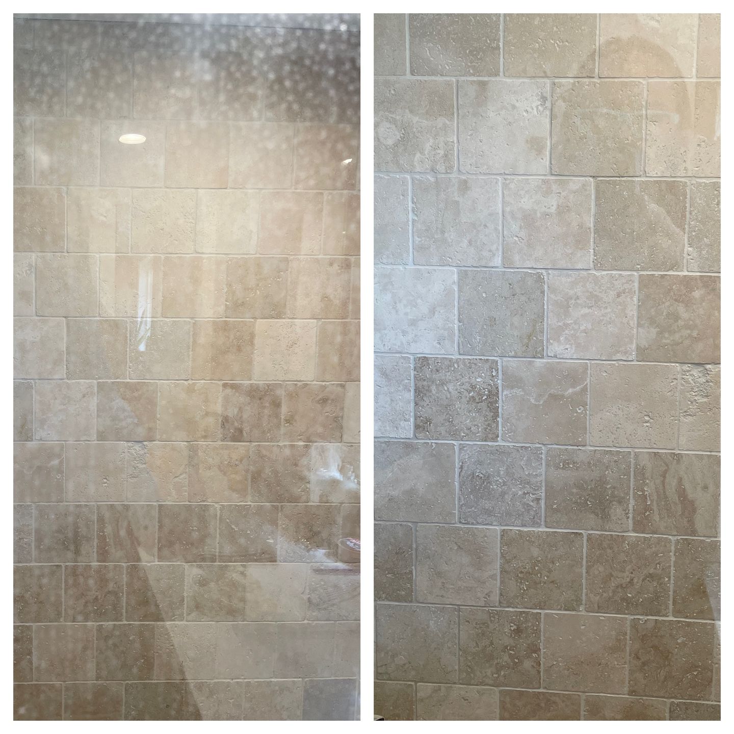 Customer photo review of GLASSGUARD™ Glass Restoration Stain Remover 2.0
