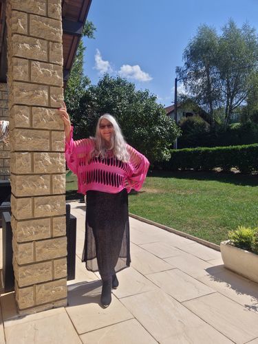 Customer photo review of Uniwersalna sukienka z cekinami