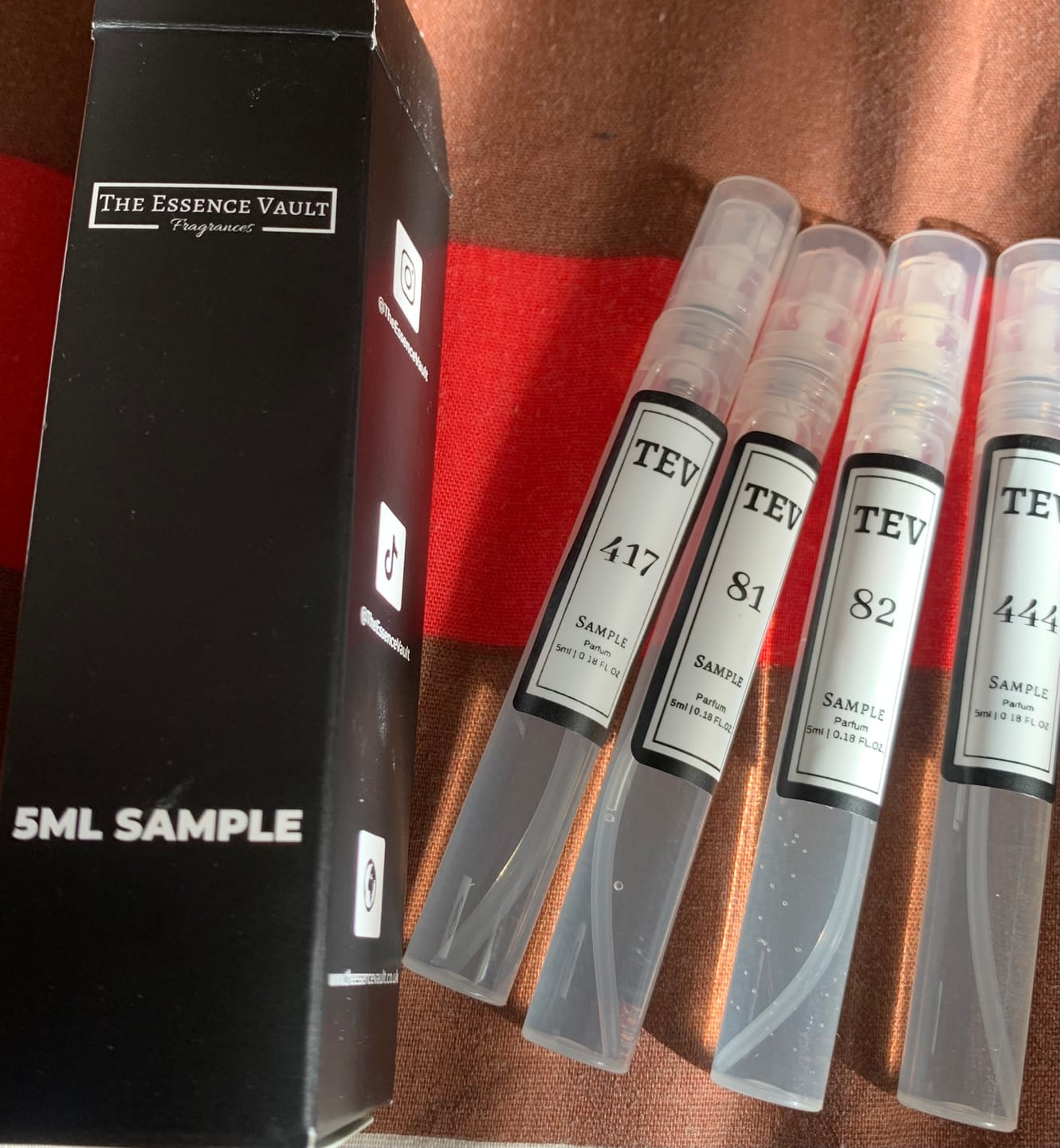 Customer photo review of 5ml x8 Sample Bundle