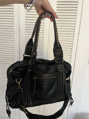 Customer photo review of Sac a Main Noir pour les Cours - RACHEL